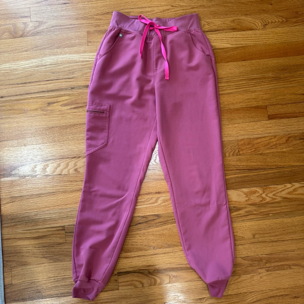 Figs Zamora Jogger Pants with Drawstring | Quartz | Size Small